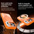 iPhone 17 Pro Max AG Frosted Lens Holder MagSafe Phone Case - Orange
