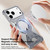 iPhone 17 Pro Max Armor 360 Holder Frameless Alloy MagSafe Phone Case - Orange