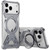 iPhone 17 Pro Max Armor 360 Holder Frameless Alloy MagSafe Phone Case - Space Gray