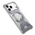 iPhone 17 Pro Max Armor 360 Holder Frameless Alloy MagSafe Phone Case - Space Gray