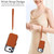iPhone 17 Pro Max AwQuer Crossbody Zipper Wallet Rhombic Leather Back Phone Case - Brown