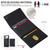 iPhone 17 Pro Max BETOPNICE Horizontal Flip Detachable MagSafe Wallet Phone Case - Black