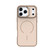 iPhone 17 Pro Max Bright Color Contrast Skin-feel Camera Bracket Magsafe Phone Case - Desert Gold