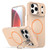 iPhone 17 Pro Max Bright Color Imitation Camera Bracket Magsafe Phone Case - Desert Titanium
