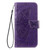 IPhone 17 Pro Max Butterfly Love Flower Embossed Leather Phone Case - Purple