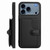 iPhone 17 Pro Max Button Card Bag RFID Anti-theft Phone Case - Black
