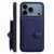 iPhone 17 Pro Max Button Card Bag RFID Anti-theft Phone Case - Blue