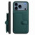 iPhone 17 Pro Max Button Card Bag RFID Anti-theft Phone Case - Green