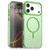 iPhone 17 Pro Max Candy Fine Circle Magsafe PC Hybrid TPU Phone Case - Green