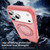 iPhone 17 Pro Max Carbon Fiber Gear Holder C Type MagSafe Phone Case - Bright Pink + Pink