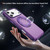 iPhone 17 Pro Max Carbon Fiber Gear Holder C Type MagSafe Phone Case - Bright Purple + Purple