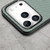 iPhone 17 Pro Max Carbon Fiber Texture Leather Back Phone Case - Green