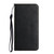 iPhone 17 Pro Max Carbon Fiber Texture Magnetic Flip Leather Phone Case - Black