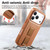 iPhone 17 Pro Max CaseNeo Finger Grip Wristband MagSafe Back Phone Case - Brown