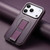 iPhone 17 Pro Max CaseNeo Finger Grip Wristband MagSafe Back Phone Case - Purple