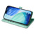 iPhone 17 Pro Max Cat and Dog Embossed Leather Phone Case - Green