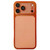 iPhone 17 Pro Max Change to 17 Series Electroplated Frosted TPU Phone Case - Orange