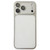 iPhone 17 Pro Max Change to 17 Series Electroplated Frosted TPU Phone Case - Silver