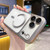iPhone 17 Pro Max Change to 17 Series Magnetic MagSafe Frosted TPU Phone Case - Grey