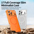 iPhone 17 Pro Max Change to 17 Series X1 Metal Frame + Lens Magnetic Phone Case - Silver