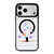 iPhone 17 Pro Max Christmas Series Strong Magnetic Painted Black Edge Phone Case - Heart-shaped Christmas Tree