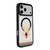 iPhone 17 Pro Max Christmas Series Strong Magnetic Painted Black Edge Phone Case - Knitted Deer