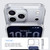 iPhone 17 Pro Max Cloud Mirror Acrylic Transparent Shockproof MagSafe Phone Case - Blue