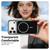 iPhone 17 Pro Max Color Shield PC Hybrid TPU Magnetic Phone Case - Transparent Black