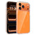 iPhone 17 Pro Max Colorful Hard PC Hybrid Soft TPU Magnetic Phone Case - Orange