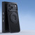 iPhone 17 Pro Max Cooling MagSafe Magnetic Phone Case with Trolley Bracket - Black