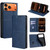 iPhone 17 Pro Max Cow Texture Magnetic Leather Phone Case - Blue