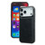 iPhone 17 Pro Max Cowhide Texture Back Cover Phone Case - Black