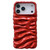 iPhone 17 Pro Max Cream Texture Electroplating TPU Full Coverage Phone Case - Red