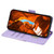 iPhone 17 Pro Max Crossbody Chain Leather Phone Case - Purple
