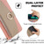 iPhone 17 Pro Max Crossbody Litchi Texture Leather Phone Case - Pink