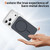 iPhone 17 Pro Max Crystal Frosted Skin Feel Magnetic MagSafe Phone Case - Black