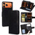 iPhone 17 Pro Max Crystal Texture Leather Phone Case - Black
