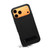 iPhone 17 Pro Max Denior A25 Litchi Texture MagSafe Phone Case with Holder - Black