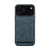 iPhone 17 Pro Max Denior D13 Retro Texture Leather MagSafe Card Bag Phone Case - Blue