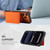 iPhone 17 Pro Max Denior D30 Calf Texture MagSafe Card Bag Phone Case - Orange