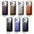 iPhone 17 Pro Max Detachable Magnetic Card Bag Phone Case with Finger Ring Grip & Anti-loss Rope - Purple