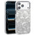 iPhone 17 Pro Max DFANS DESIGN Cloud Series Feather Texture Shockproof Phone Case - Gradient Titanium Gray