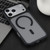 iPhone 17 Pro Max DFANS DESIGN Leather Texture Frosted Magsafe Magnetic Phone Case - Black
