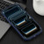 iPhone 17 Pro Max DFANS DESIGN Leather Texture Frosted Magsafe Magnetic Phone Case - Blue