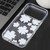 iPhone 17 Pro Max DFANS DESIGN Small Floral Glitter Transparent Phone Case - Elegant White Daisies