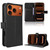 iPhone 17 Pro Max Diamond Texture Leather Phone Case - Black