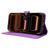 iPhone 17 Pro Max Diamond Texture Leather Phone Case - Purple