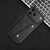 iPhone 17 Pro Max Double Buckle Card Slots Magnetic Phone Case - Black