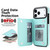iPhone 17 Pro Max Double Buckle Rhombic PU Leather Phone Case - Blue