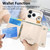 iPhone 17 Pro Max Dream Wallet D Buckle Leather Back Cover Phone Case - Beige